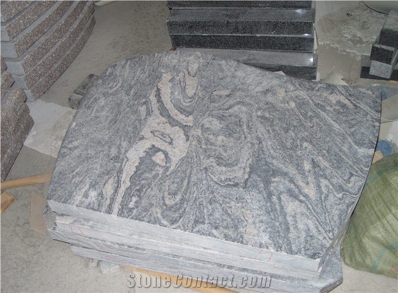 China Juparana Granite Tombstone & Monument