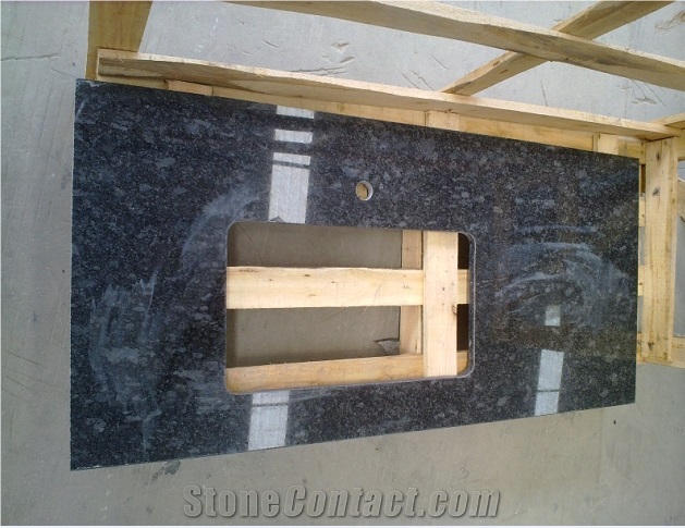 Pappilion Blue Granite Kitchen Countertops,Pappilion Granite,China Blue Granite Kitchen Worktop
