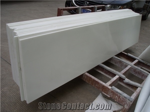 Pure White Stone,White Artificial Stone Slabs & Tiles for Countertop,Flooring,Walling