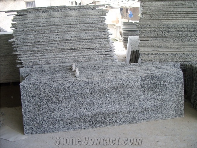 Sea Wave Granite,G708 Granite,Sea Wave Flower Granite Polisehd, China White Granite Slabs & Tiles