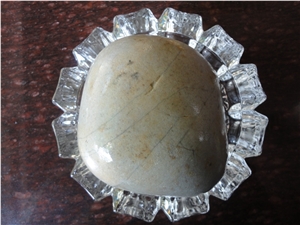 Marble Beige Italian Pebble Stone