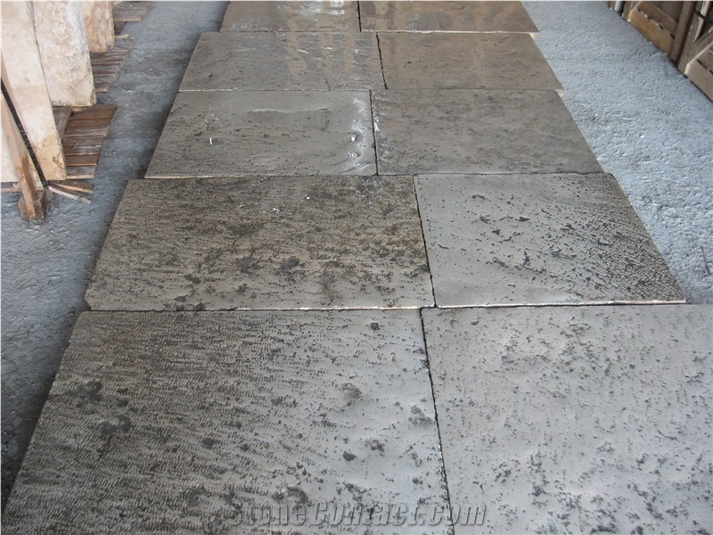 FRENCH LIMESTONE FLOORING, ANTIQUE RECLAIMED, Corton Fleury Limestone Tiles