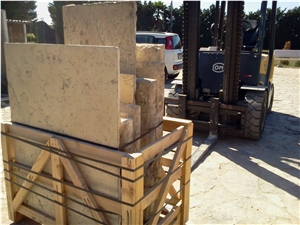 French Limestone Reclaimed Stone Flooring, Corton Beige Limestone Tiles