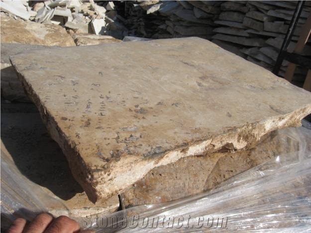 RECLAIMED STONE FLOORING, France Beige Limestone Slabs & Tiles