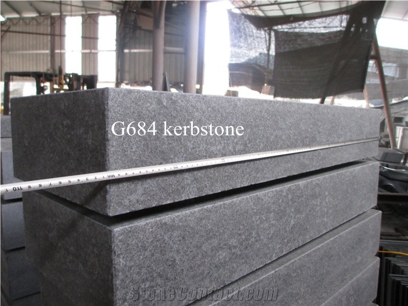 Black Basalt G684 Kerbstone