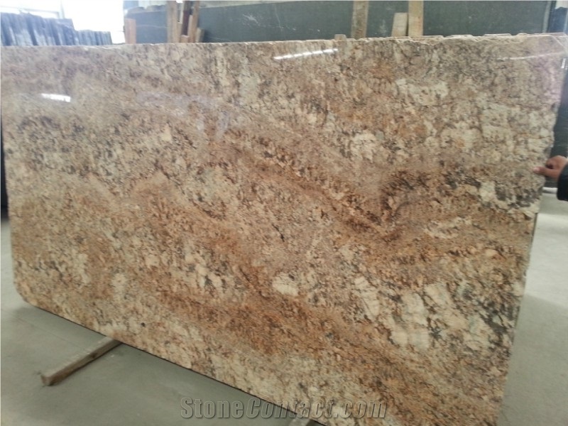 High Quality Crema Bordeaux Granite Slabs