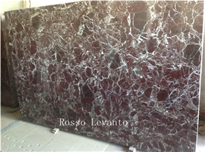 Indian Rosso Levanto Marble Slab
