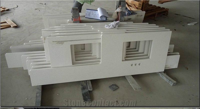Quartz Stone Kitchen Countertop
