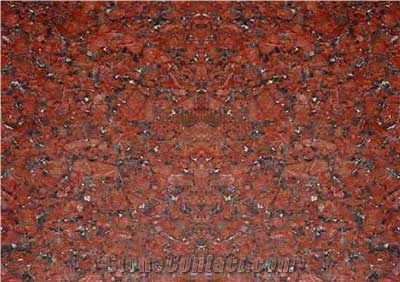 Gem Red Slabs & Tiles, India Red Granite