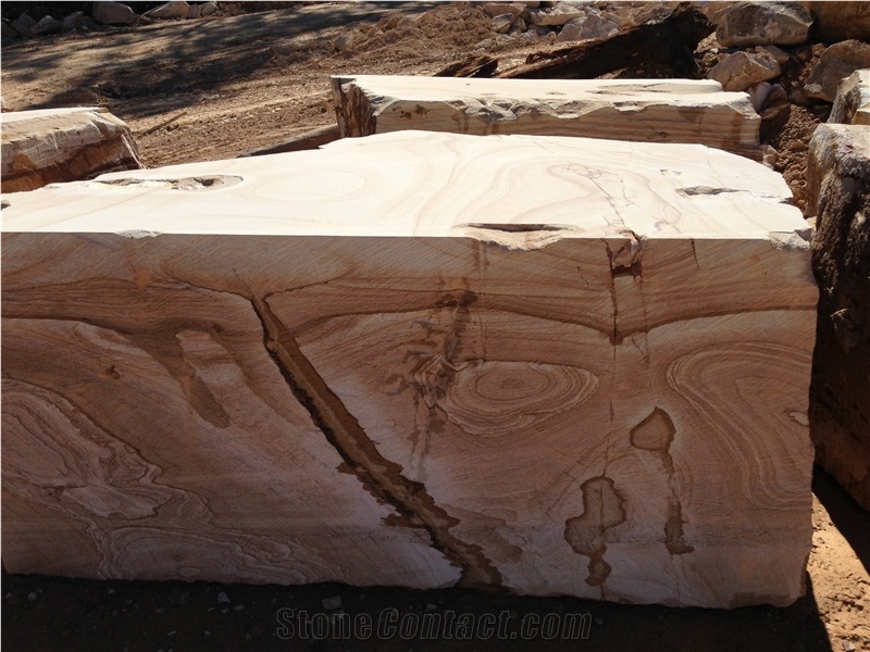 Helidon Sandstone Blocks, Australia Beige Sandstone