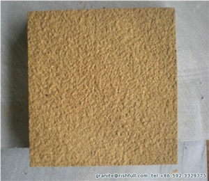 Yellow Sandstone Paver Slabs & Tiles, China Yellow Sandstone