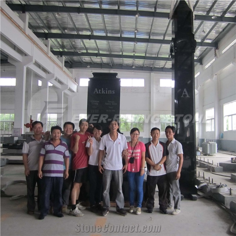 China Shanxi Black Granite Memorials