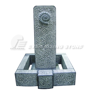 Granite Monument/ Tombstone /Grabmale Grabsteine, Grey Granite Tombstone
