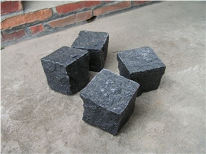 Dark Grey G654 Granite Cube Stone, Cubic Stone
