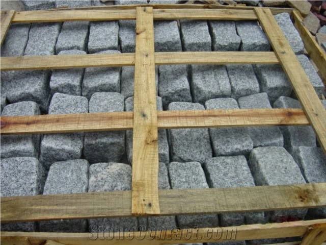 Tumbled Stone , Granite Cobble Stone, Cube Stone