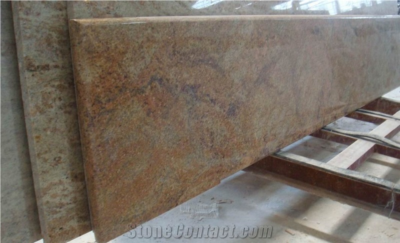 Dinglei Stone Granite Countertop, Yellow Granite Countertop