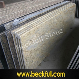 Laminated Bullnose Granite Countertops, Red Granite Countertops