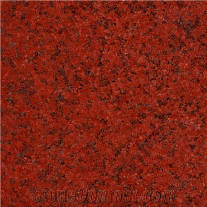 Dyed Red Granite