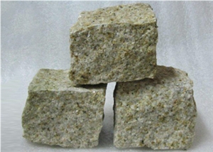 G682 Granite Cobble Stone, G682 Yellow Granite Cobble Stone