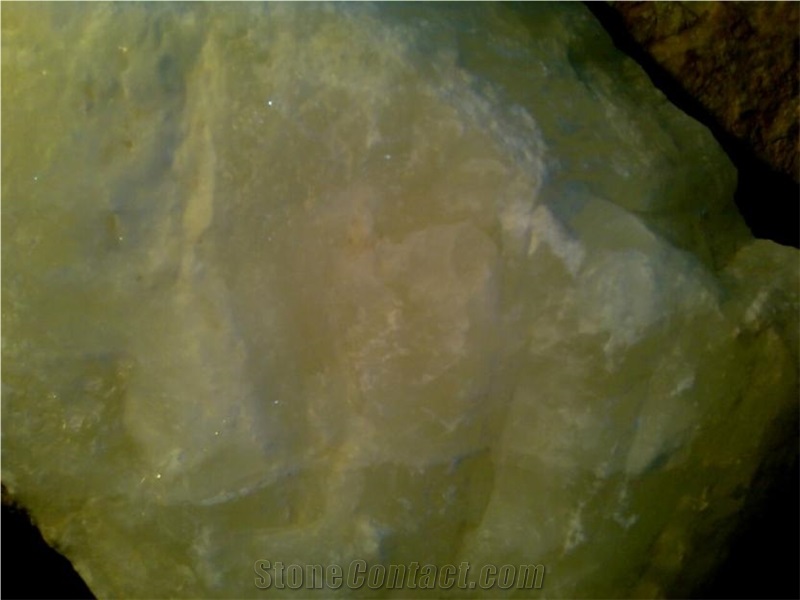 Calcite Stone Alabaster Blocks, Afghanistan Green Alabaster