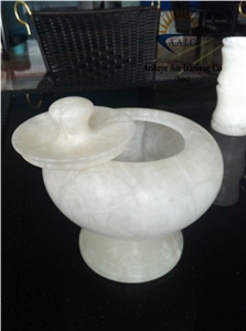 Persian White Alabaster Artifacts