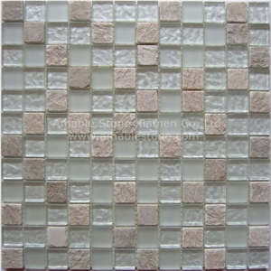 Glass Natural Stone Mosaic