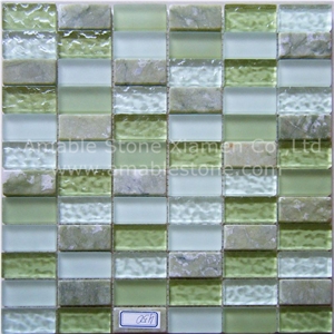 Glass Natural Stone Mosaic