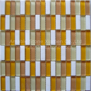 Glass Natural Stone Mosaic