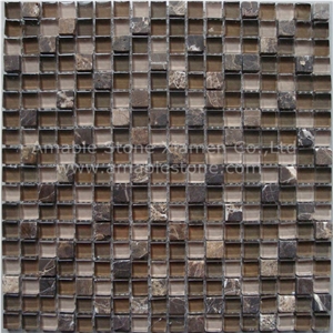 Glass Natural Stone Mosaic