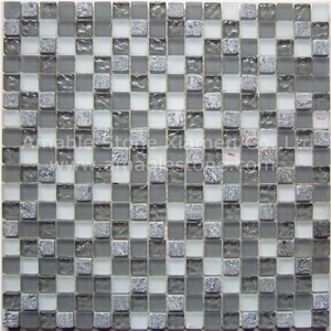 Glass Natural Stone Mosaic