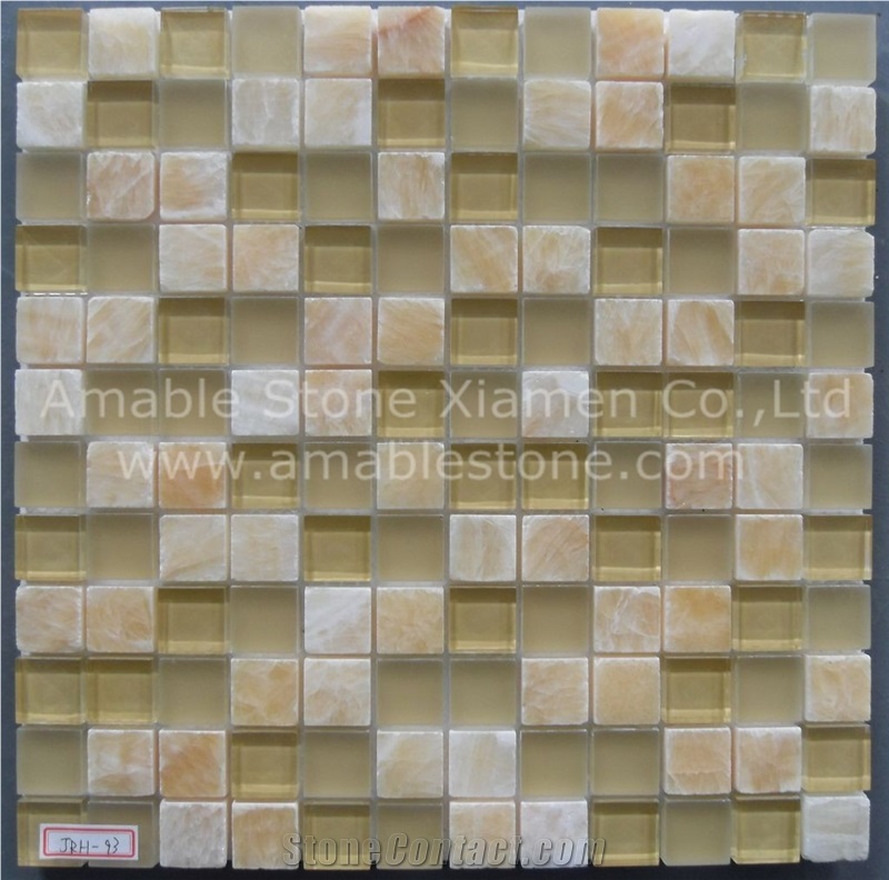 Glass Natural Stone Mosaic