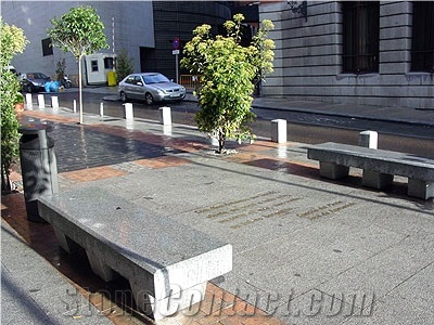 Benches, Urban Furniture and Tiling