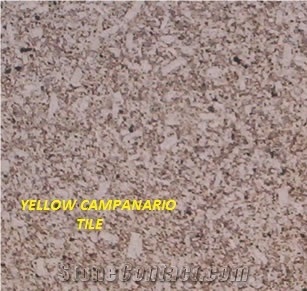 Amarillo Campanario Granite Tiles, Yellow Campanario Granite