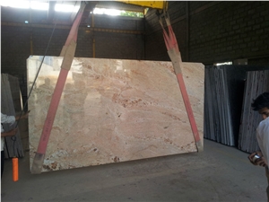 Honey Due Ivory Cream Granite Slabs, India Beige Granite