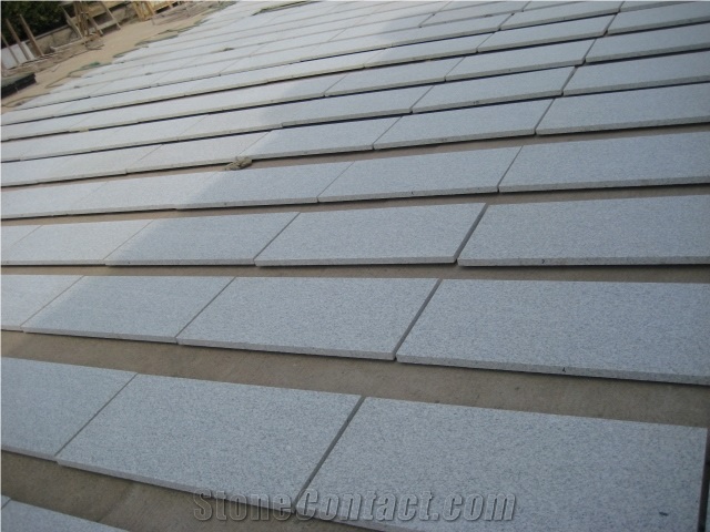 G358 Granite Floor Tiles, China Grey Granite