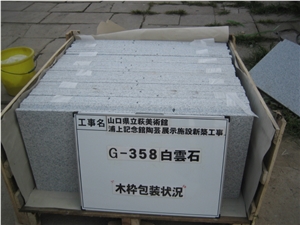 G358 Granite Tile, China Grey Granite