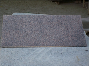 Polished G354 Granite Floor Tiles, Qilu Red, China Red Granite Tiles