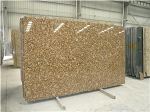 Giallo Fiorito Granite Slab, Brazil Yellow Granite