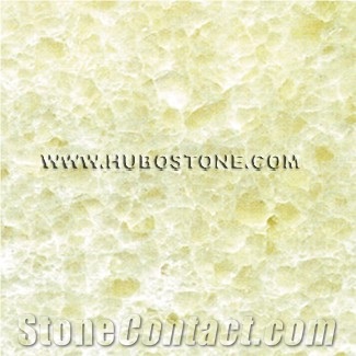 Yellow Crystal Marble Slabs, Yellow Crystal Marble