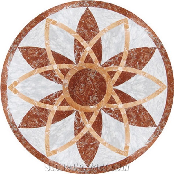 Stone Medallion and Waterjet