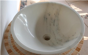 Onyx White Stone Sink