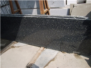 Starry Black Polished Granite Slab