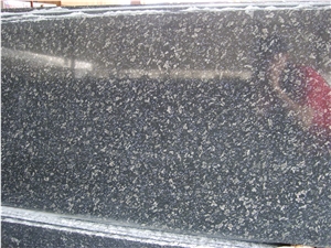 Starry Black Polished Granite Slab