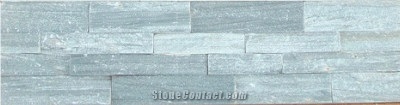 China Green Slate Cultured Stone/ Stacked Stone Veneer Wall Cladding Panel