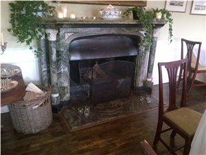 Connemara Green Marble Fireplaces