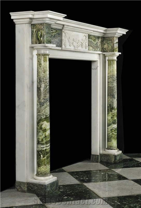 Connemara Green Marble Fireplaces From Ireland Stonecontact Com