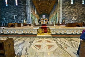 Connemara Marble Galway Cathedral Flooring