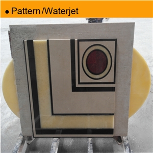 Yellow Onyx Waterjet Tile