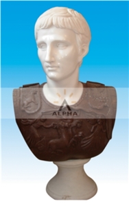 Hot Sale Caesar Marble Bust Statue