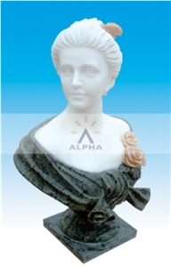Stone Bust Sculpture